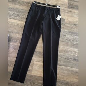 Mens George Slim Fit Black Dress Pants Sz 34X34 NWT